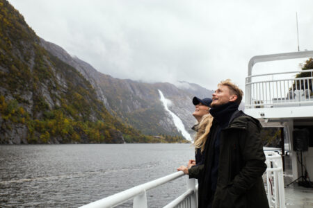 Utsikt til Langfoss - @Fjord Norway