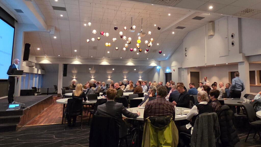 Foto frå formannskapskonferansen 6 mars på Stord Hotell.